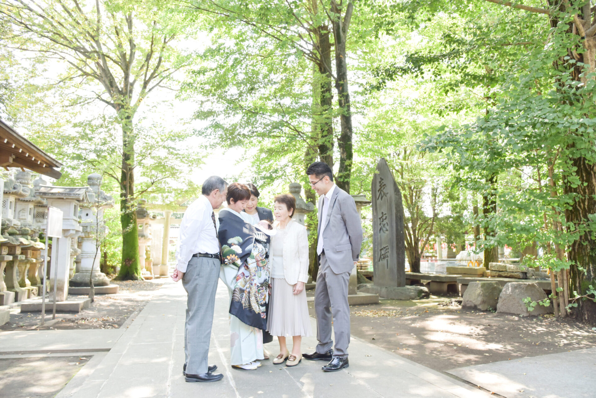 お宮参り家族写真・Nanairo Photo Salon - kubosayo