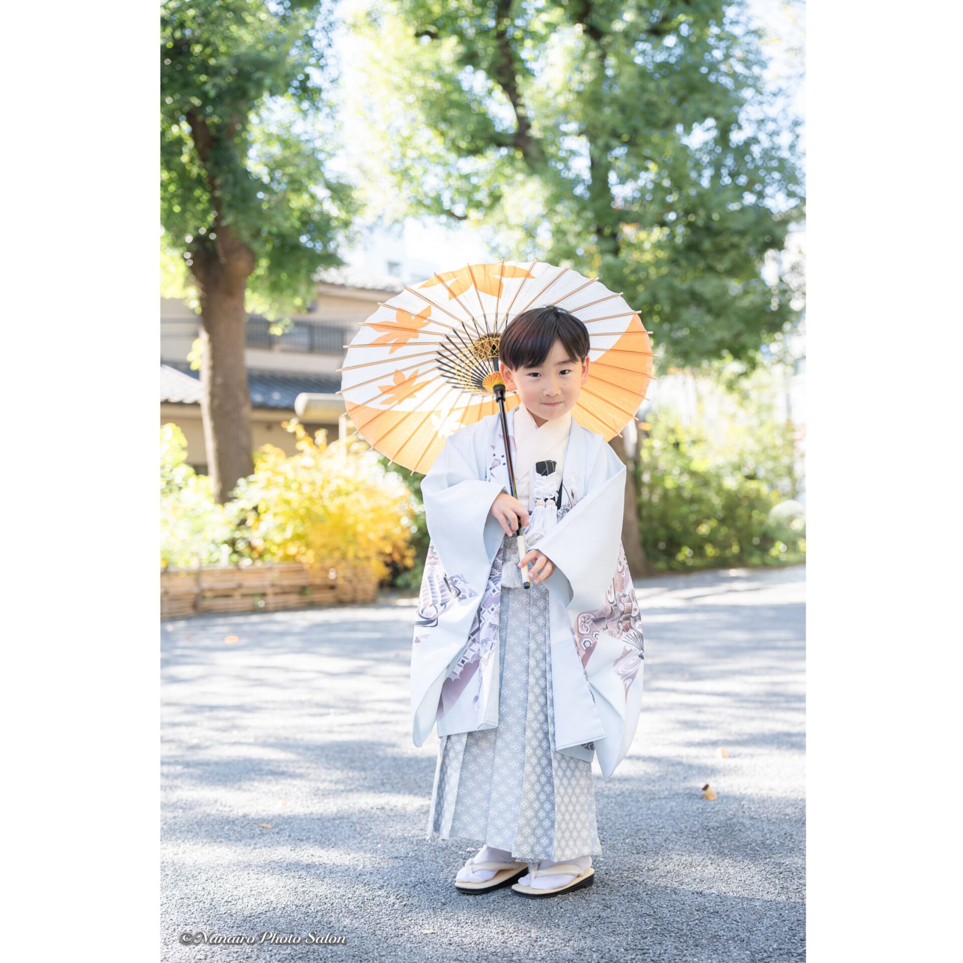 5歳七五三のひとりカット 出張撮影 Nanairo Photo Salon